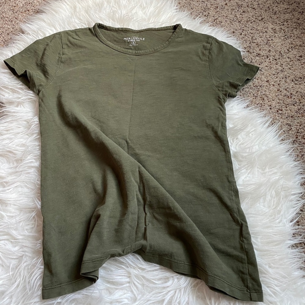 J. Crew Mercentile tee.